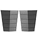 Cowl Body Armors Outer Cowling Front Hood Corner Guards for 1997-2006 Jeep Wrangler TJ & Unlimited(Pack of 2)