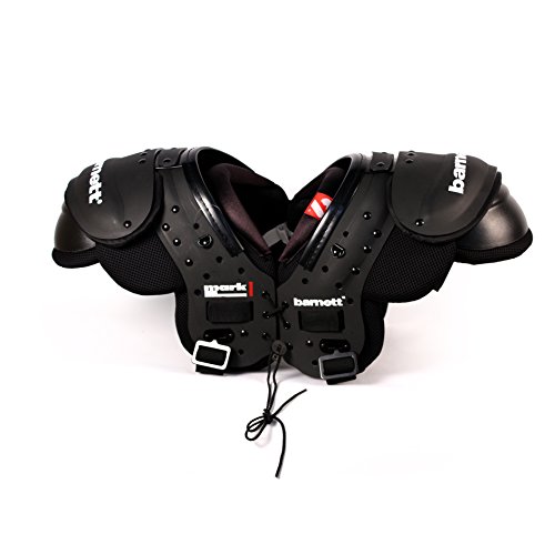 BARNETT Mark I, Size 2XL, Football Shoulder Pads pro Scarlet
