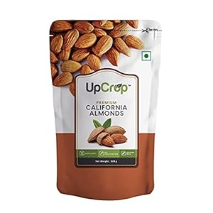 Upcrop Dried Almonds Family (Premium Almonds 500g)