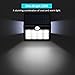 InnoGear SL412 2nd Version 14 LED Solar Rear Projection Outdoor Motion Sensor Activated Security Night Light Auto on/Off Wall Lamp for Path Patio Yard Deck Porch Garden Fence, Pack of 4