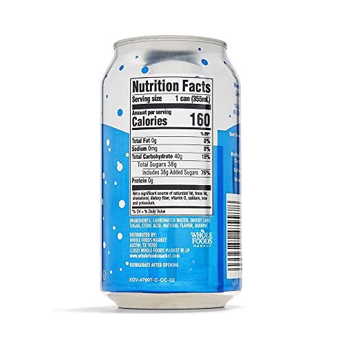 365 BY WHOLE FOODS MARKET, TONIC WATER, 12 FL OZ (PACK OF 6)