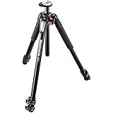 Manfrotto 3-Section Tripod in Carbon Fibre, Camera Tripod, Photography Accessories, Travel Tripod for Content Creation, Profe
