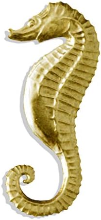 Walter Kunze Design Dresden Sea Horse, Gold