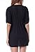 Costyleen Womens Summer Sexy See-through Bikini Cover up Sun Protective Beach Dress (S, black1),Black1,Small