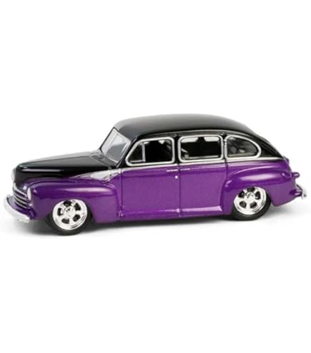 Amazon.com: 1947 Super Deluxe Lowrider Red and Silver Metallic