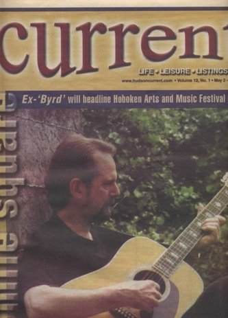 Hudson Current local newspaper (May 2002) - THE BYRDS, ROGER McGUINN cover