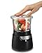 Hamilton Beach Stack & Press Mini 3-Cup Glass Bowl Food Processor & Vegetable Chopper, Black (72860)