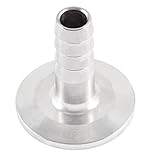 Stainless Steel 304 KF25 Flange to 13mm Hose Barb Adapter for Vacuum