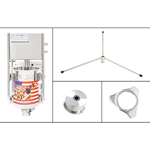 image for Churro Machine, TBVECHI 3L Stainless Steel 110V Commercial Manual Vert
