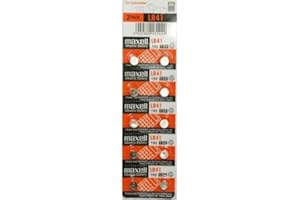 Maxell Lr41-192 - V3Ga - Ag3-384 - Sr41Sw - Rw37 - V384 1.5 V Alkaline Cell Battery (10 Pcs Per Pack)