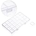 Large Separate 28 Grids Diamond Embroidery Box Plastic Diamond Painting Accessories Diamond Painting Kit Jewelry Organize Box Beads Organizer Storage Craft Box (2 Packs)