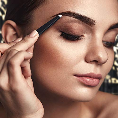 By MILLY German Steel Professional Slanted Tweezers Hammer 100