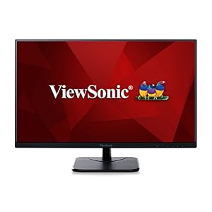 ViewSonic VA2756-MHD 27 Inch IPS 1080p Monitor with Ultra-Thin Bezels, HDMI, DisplayPort and VGA Inputs for Home and…