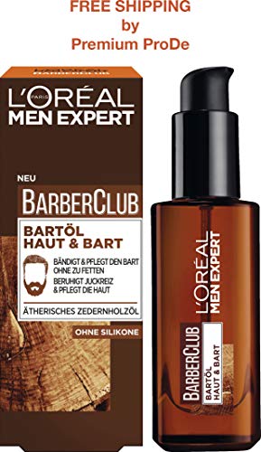 L'ORÉAL Men Expert - Barber Club Beard Oil Skin & Beard, 30 ml