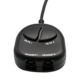 ZFKJERS Telephone Training Adapter Headset Splitter for Nortel Meridican, Norstar, Avaya, Ashtra, Mitel, Polycom, Ge and Other IP Phone