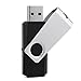 KEXIN Bulk USB Drive 20pcs 256MB USB Flash Drives Flash Drive Thumb Drive Bulk Flash Drives Swivel USB 2.0 (256MB, 20PCS, Black)