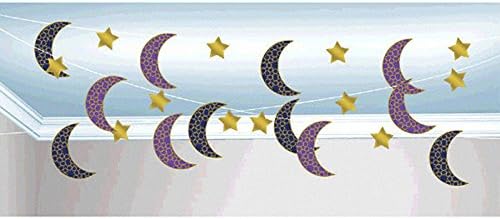 Ramadan 'Eid Mubarak' String Decorations (6ct)