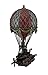 Veronese Design Hand Painted Steampunk Hot Air Balloon Fantasy Statue