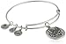 Alex and Ani Sacred Dove II Expandable Rafaelian Silver Bangle Bracelet