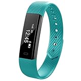 Fitness Activity Tracker, 11TT YG3 Sports Bracelet Wristband Pedometer Smart Band with Step Tracker/Calorie Counter/Sleep Monitor/Call Notification Push for iPhone iOS and Android Phone