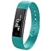 Fitness Activity Tracker, 11TT YG3 Sports Bracelet Wristband Pedometer Smart Band with Step Tracker/Calorie Counter/Sleep Monitor/Call Notification Push for iPhone iOS and Android Phone