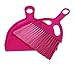 GAMLI Broom and Dustpan Combo Set - Rotatable Wisp Cleaning for Kitchen Floor, Indoor, Hardwood Floors, Industrial, Lobby. Adjustable Broom Pole, Windproof Dustpan - Free Broom Holder