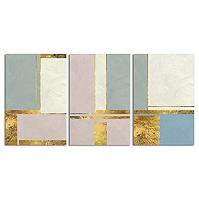 3 Piece Canvas Wall Art-Modern Nordic Style-Canvas Prints Home Artwork Decoration for Living Room,Bedroom - 16"x24" x 3 Panels