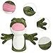 TAWIKO Soft Plush Frog Hand Puppets for Kids and Adults Role Play, Animal Friends Toys for Storytelling or Puppet Theater