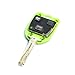 STAUBER Best Lexus Key Shell Replacement - HYQ1512V, HYQ12BBT - NO LOCKSMITH REQUIRED! Save money using your old key and chip! - Green
