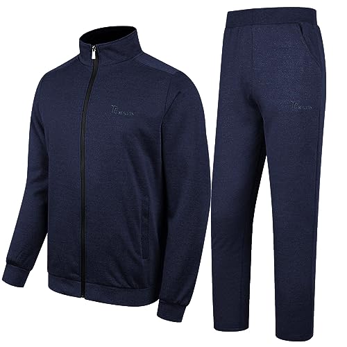 TBMPOY Men's Tracksuits Sweatsuits for Men Set Track Suits Piece