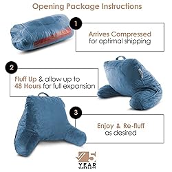 Nestl Reading Pillow for Kids, Small Bed