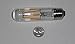 Mansa Lighting, T10 LED Bulb (Tube Shape), 2 Pack, 200 Lumens, 2 Watts, Warm White (2700K), Dimmable, 25W Equivalent