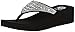 Yellow Box Women's Birder Wedge Flip Flop, Clear, 9 M US