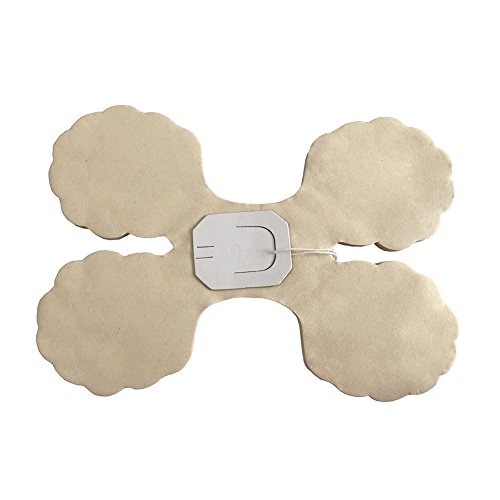 Four Leaf Clover Garland Tissue Paper Flowers,Tissue Paper Garland, Independence Day Decoration Wedding Party Decor,9.84 Feet/3 M Each, Pack of 3 (Ivory)
