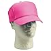 DALIX Trucker Cap Adjustable Snapback in Neon (Hot Pink)