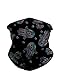 iHeartRaves Radiant Hamsa Neck Gaiter Mask Full Face Covering - Cool Breathable Lightweight Fabric Mouth Gator for Men & Women