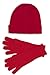 Fishers Finery Women's 100% Pure Cashmere Hat & Glove Set with Exquisite Box