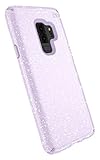 Speck Presidio Clear + Glitter Samsung Galaxy S9 Plus Case, Geode Purple with Gold Glitter/Geode Purple