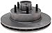 ACDelco Silver 18A183A Front Disc Brake Rotor and Hub Assembly
