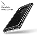 Caseology Skyfall for Samsung Galaxy Note 8 Case (2017) - Clear Back & Slim Fit - Matte Black
