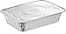Propack 10 Pack - 2 1/4 lb. Combo Baking Pan, Oblong, Aluminum, Silver