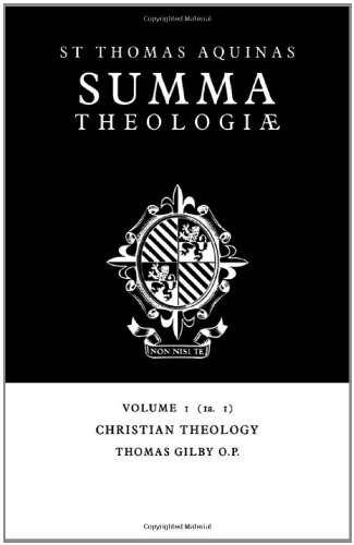 Summa Theologiae: Volume 1, Christian Theology: 1a. 1 (Summa Theologiae (Cambridge University Press)) (Latin and English Edition)