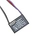 HQRP Capacitor Compatible with Harbor Breeze Ceiling Fan CBB61 4.5uf+6uf+6uf 5-Wire UL Listed