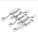 Pack of 5 Pcs silver Color Tone Magnetic Lobster Clasp for Jewelry Necklace Bracelet