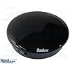 SeaLux-Marine-Boat-Black-2-58-INCH-PLASTIC-BOAT-CENTER-STEERING-WHEEL-CAP-for-Boat-Destroyer-Steel-Wheels