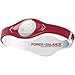Power Balance Gameday Reversible Wristband Large Crimson/White Crimson|White Large