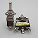 Taiss 2pcs Momentary Toggle Switch SPDT (ON)-Off-(ON) 12V 3 Terminal 3 Position Waterproof Rocker Toggle Switches with Waterproof Cover KL-C123