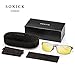 Polarized Night Driving Glasses Unisex Anti Glare Night Vision Glasses for Driving Fishing (6128-3)