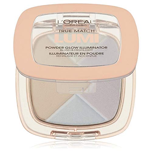 L'Oreal Paris True Match Lumi Powder Glow Illuminator, Ice [C302] 0.31 oz (Pack of 2)                    