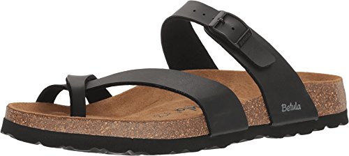 Betula Licensed by Birkenstock Women s Mia Birko-FlorÂ¿ Basic Black Sandal